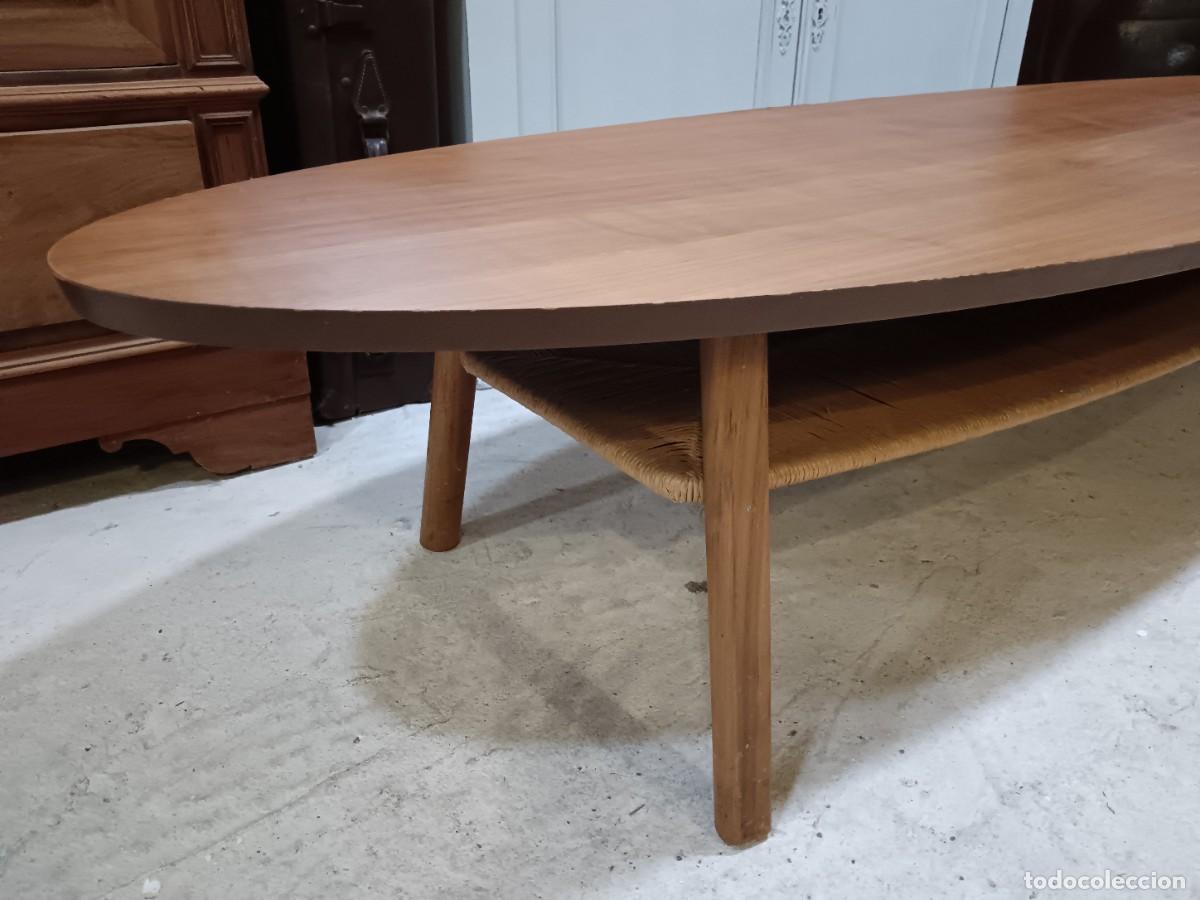 Antig&uuml;edades: MESA BAJA DE MADERA A&Ntilde;OS 50 - Foto 5