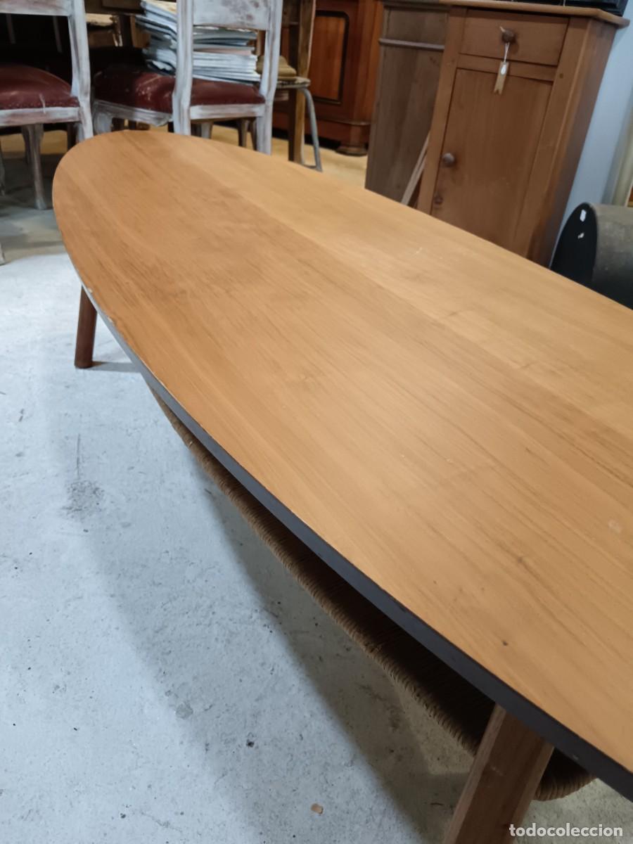 Antig&uuml;edades: MESA BAJA DE MADERA A&Ntilde;OS 50 - Foto 8