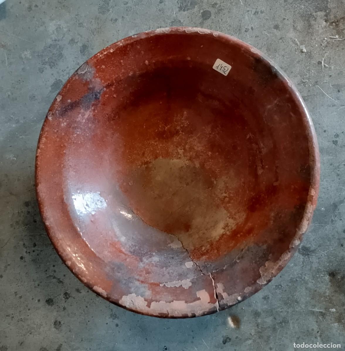 Antig&uuml;edades: Plato de tros, 20 cms de di&aacute;metro - Foto 1