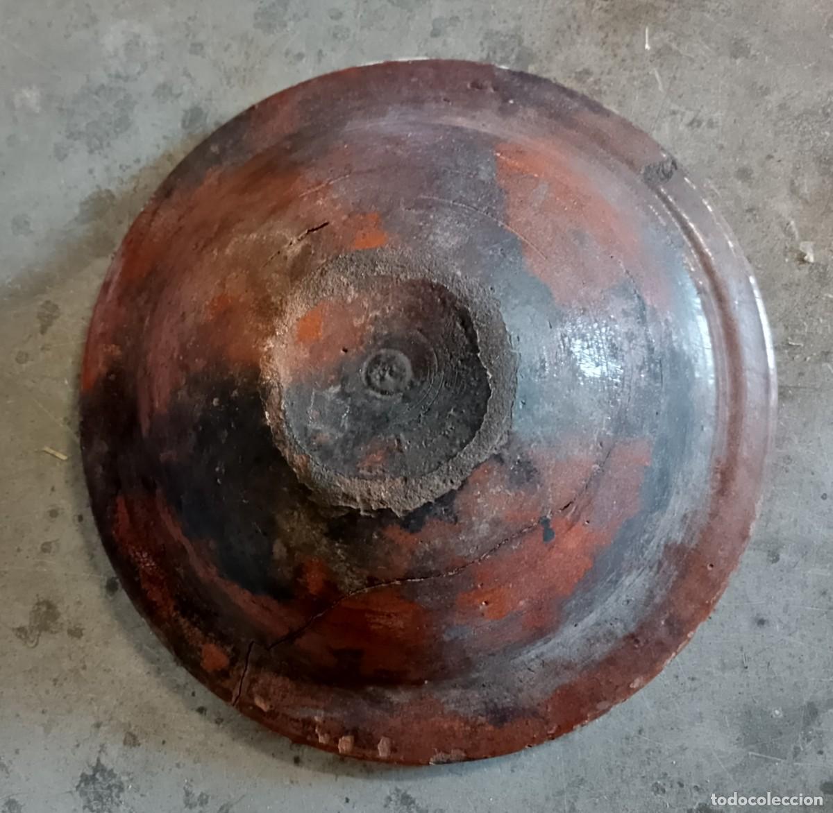 Antig&uuml;edades: Plato de tros, 20 cms de di&aacute;metro - Foto 2