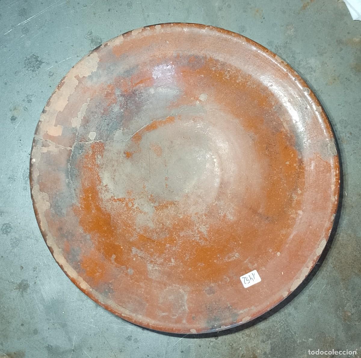 Antig&uuml;edades: Plato de tros, 20 cms de di&aacute;metro - Foto 4