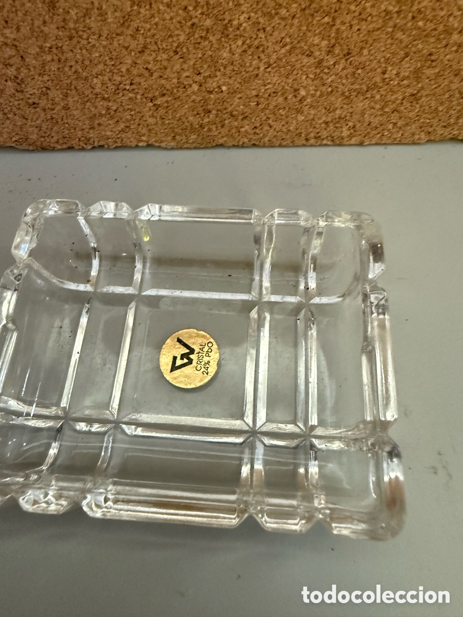 Antig&uuml;edades: CAJA CRISTAL TALLADO - Foto 2