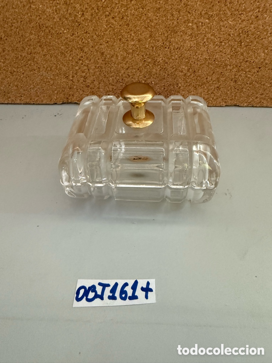 Antig&uuml;edades: CAJA CRISTAL TALLADO - Foto 1