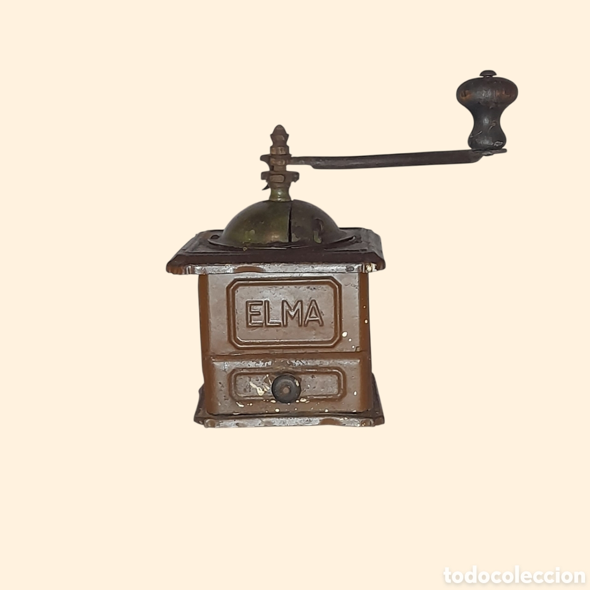 Antig&uuml;edades: Antiguo molinillo marca ELMA. - Foto 1