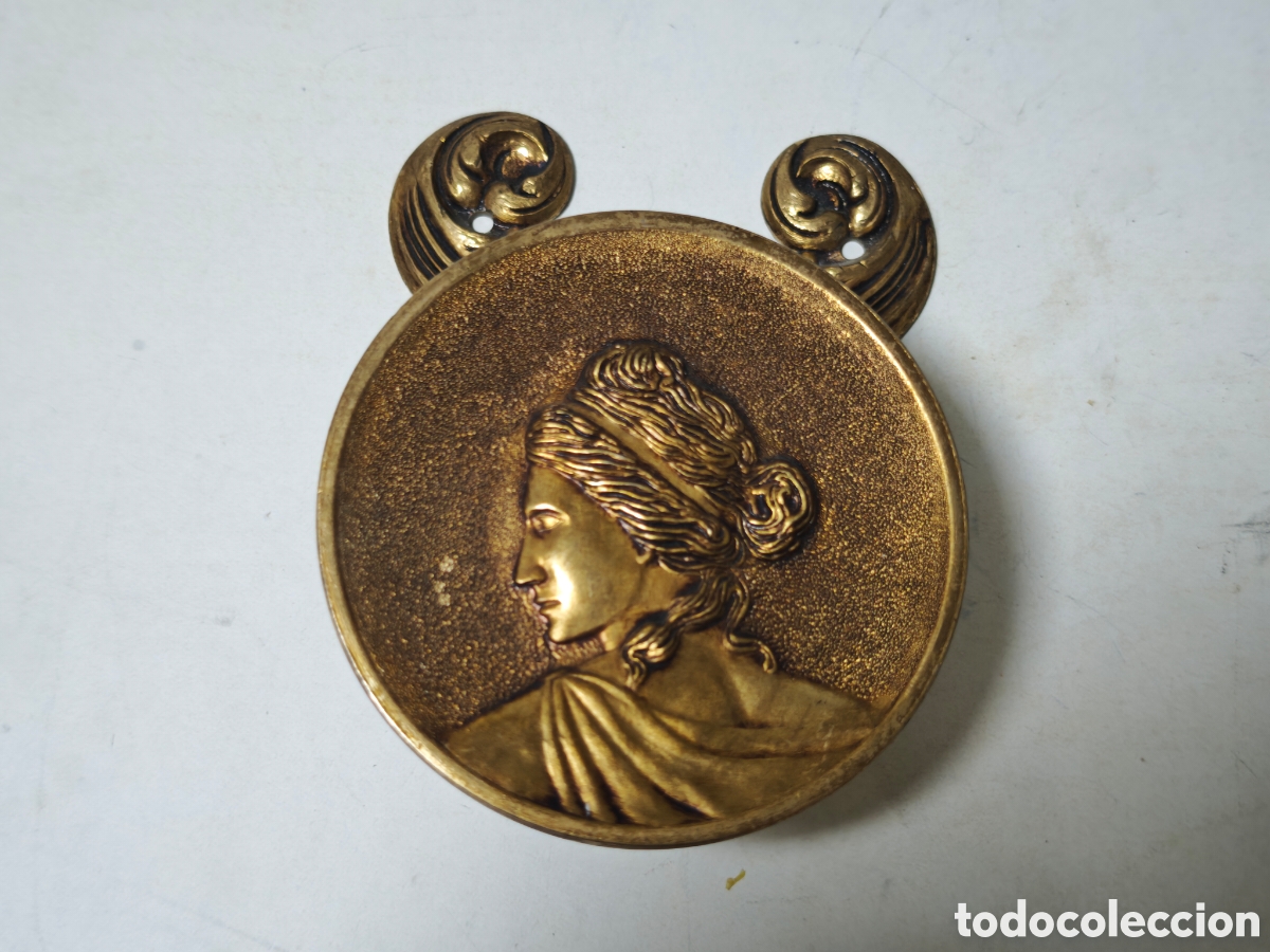 Antig&uuml;edades: PERCHERO ANTIGUO DE LUJO BRONCE - Foto 2