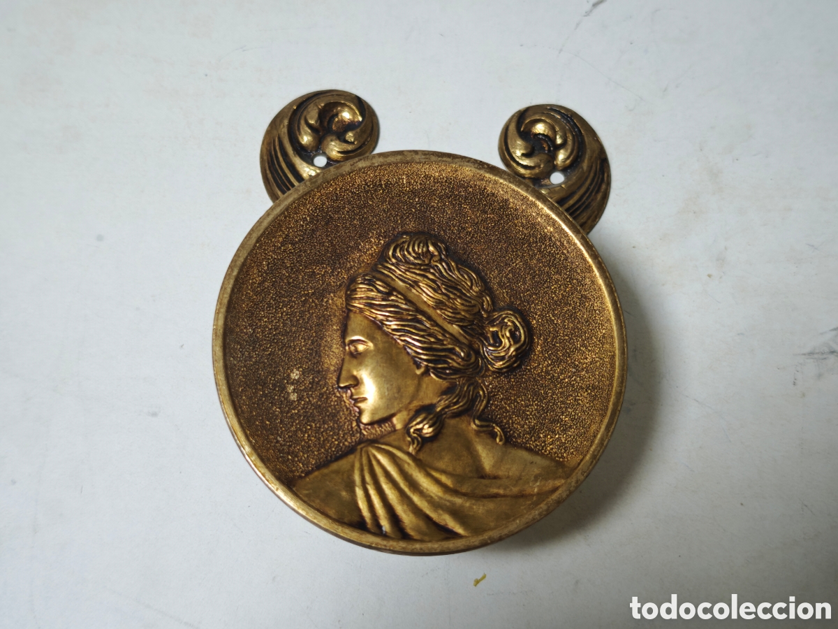 Antig&uuml;edades: PERCHERO ANTIGUO DE LUJO BRONCE - Foto 6