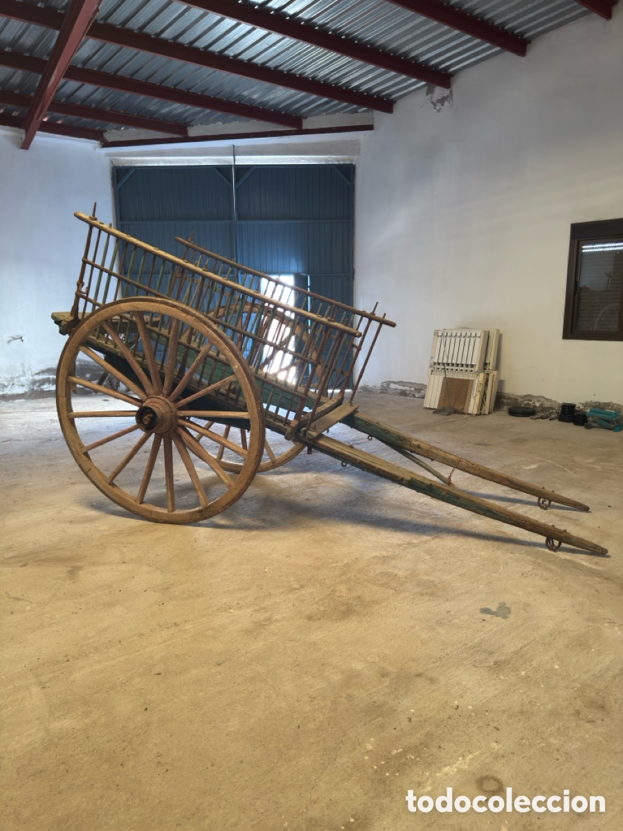 Antig&uuml;edades: CARRUAJE O CARRO DE BARAS- - Foto 1