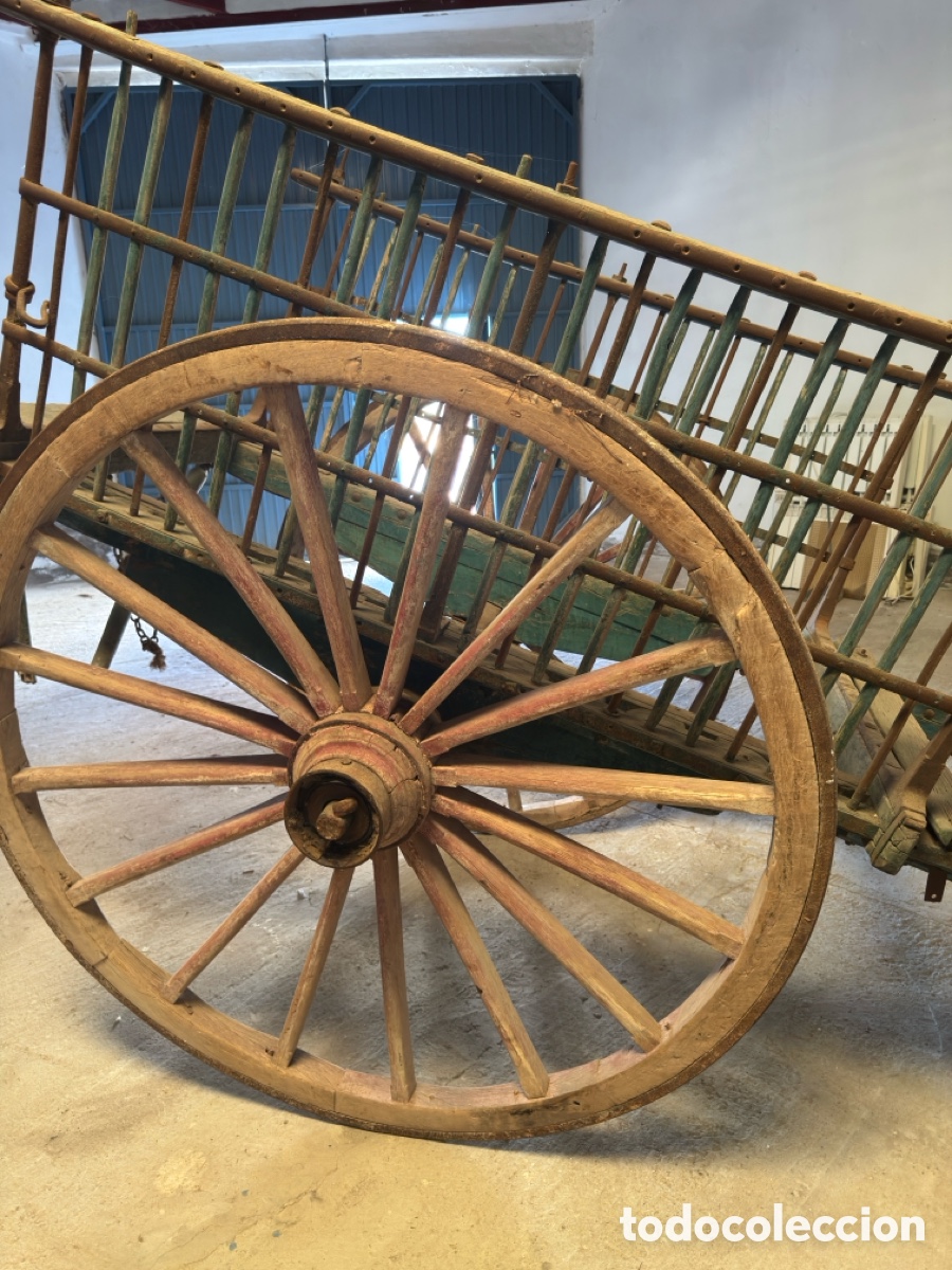Antig&uuml;edades: CARRUAJE O CARRO DE BARAS- - Foto 4