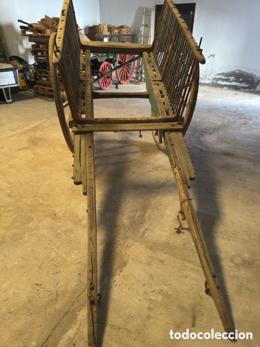 Antig&uuml;edades: CARRUAJE O CARRO DE BARAS- - Foto 5