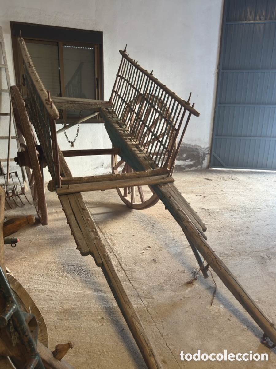 Antig&uuml;edades: CARRUAJE O CARRO DE BARAS- - Foto 6