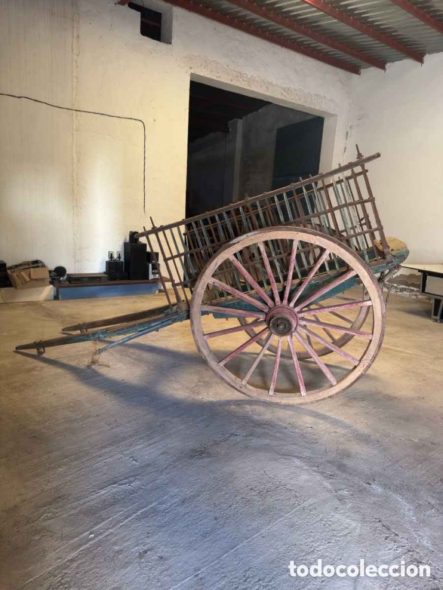 Antig&uuml;edades: CARRUAJE O CARRO DE BARAS- - Foto 7