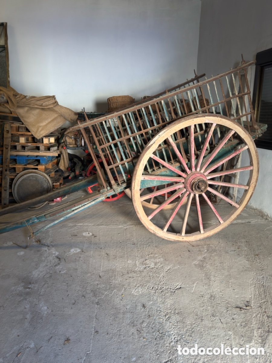 Antig&uuml;edades: CARRUAJE O CARRO DE BARAS- - Foto 8