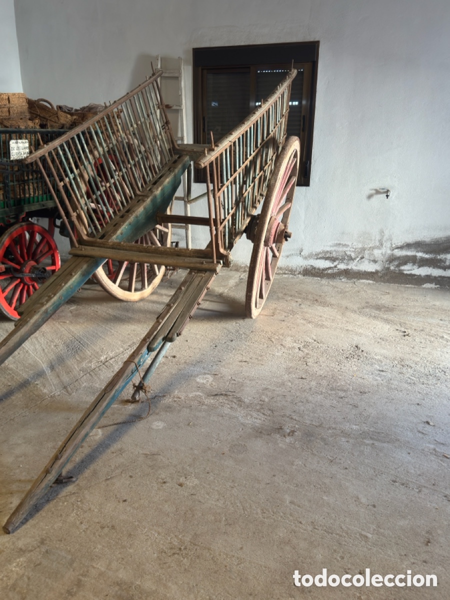 Antig&uuml;edades: CARRUAJE O CARRO DE BARAS- - Foto 9