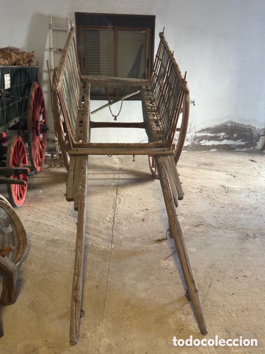 Antig&uuml;edades: CARRUAJE O CARRO DE BARAS- - Foto 10
