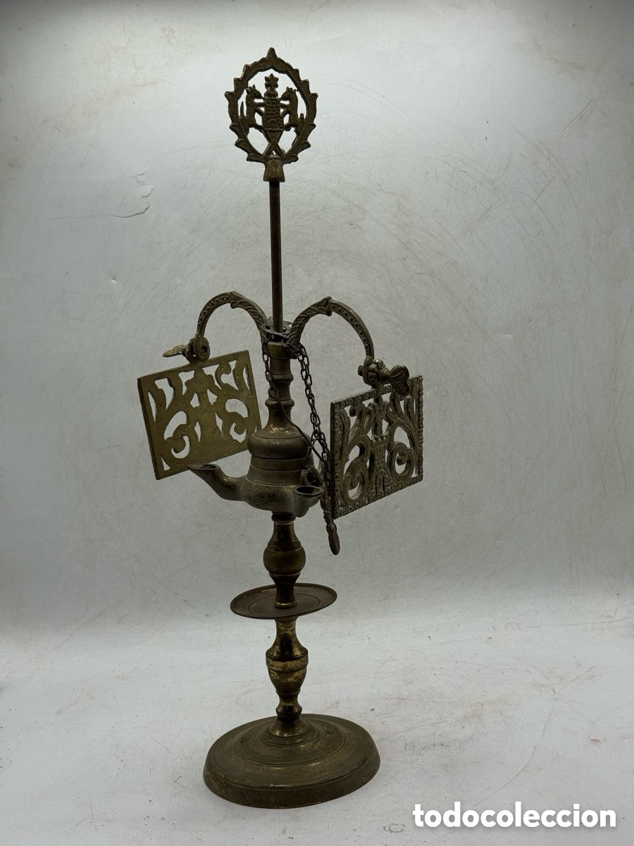 Antig&uuml;edades: Antiguo vel&oacute;n de bronce - Foto 1