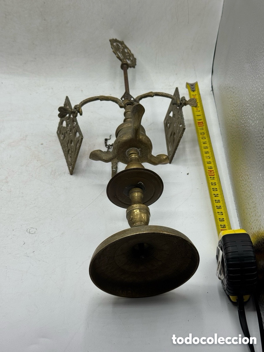 Antig&uuml;edades: Antiguo vel&oacute;n de bronce - Foto 8