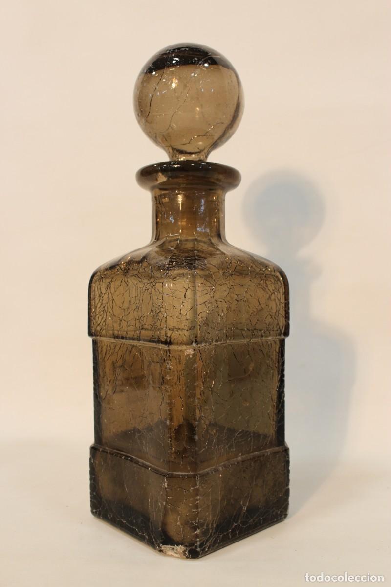 Antig&uuml;edades: Recipiente de cristal transparente - Foto 5