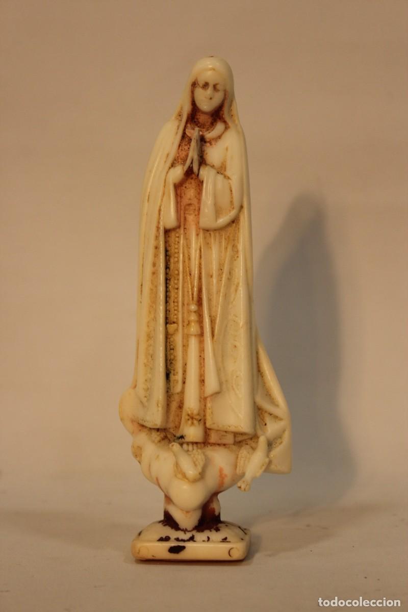 Antig&uuml;edades: Figura de la Virgen de F&aacute;tima - Foto 1