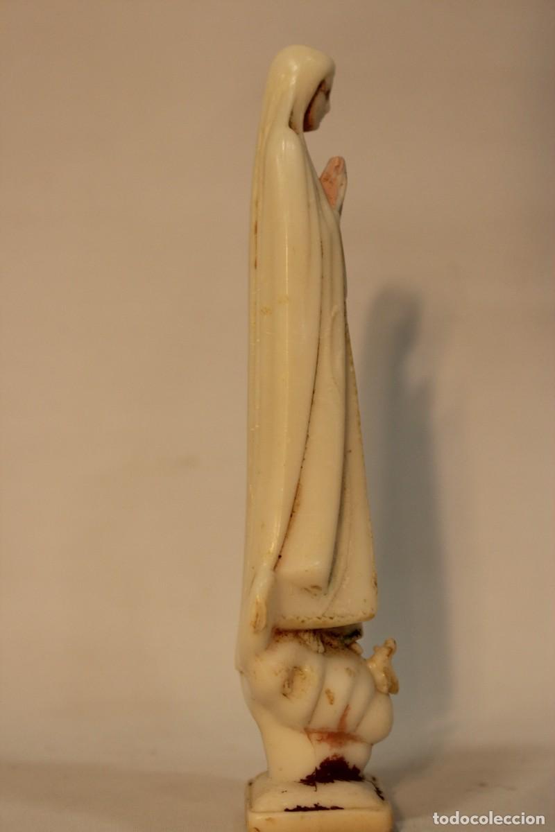 Antig&uuml;edades: Figura de la Virgen de F&aacute;tima - Foto 4