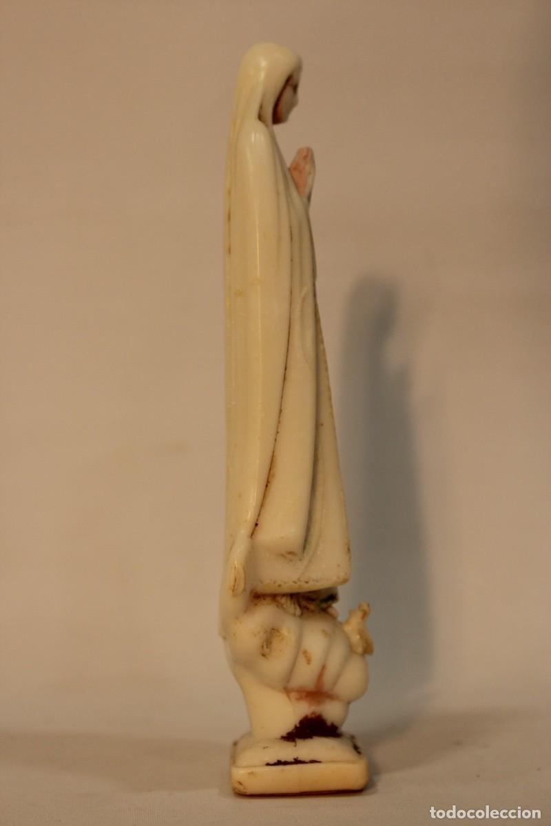 Antig&uuml;edades: Figura de la Virgen de F&aacute;tima - Foto 5