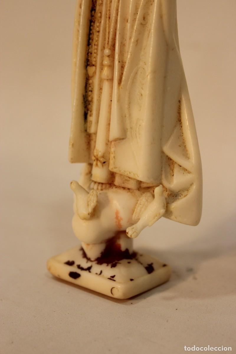 Antig&uuml;edades: Figura de la Virgen de F&aacute;tima - Foto 6