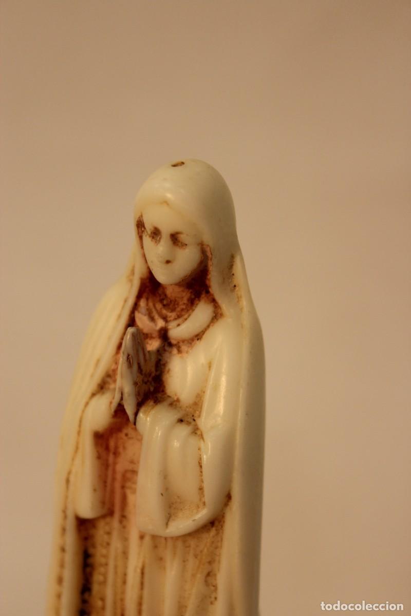 Antig&uuml;edades: Figura de la Virgen de F&aacute;tima - Foto 7