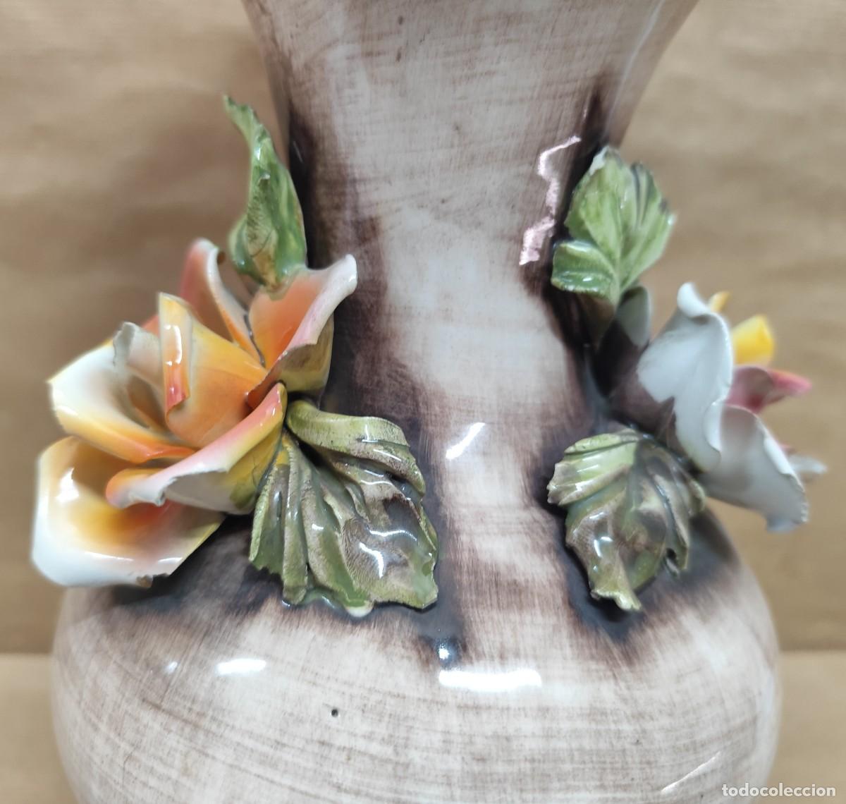 Antig&uuml;edades: Jarr&oacute;n de porcelana Capodimonte - Foto 13