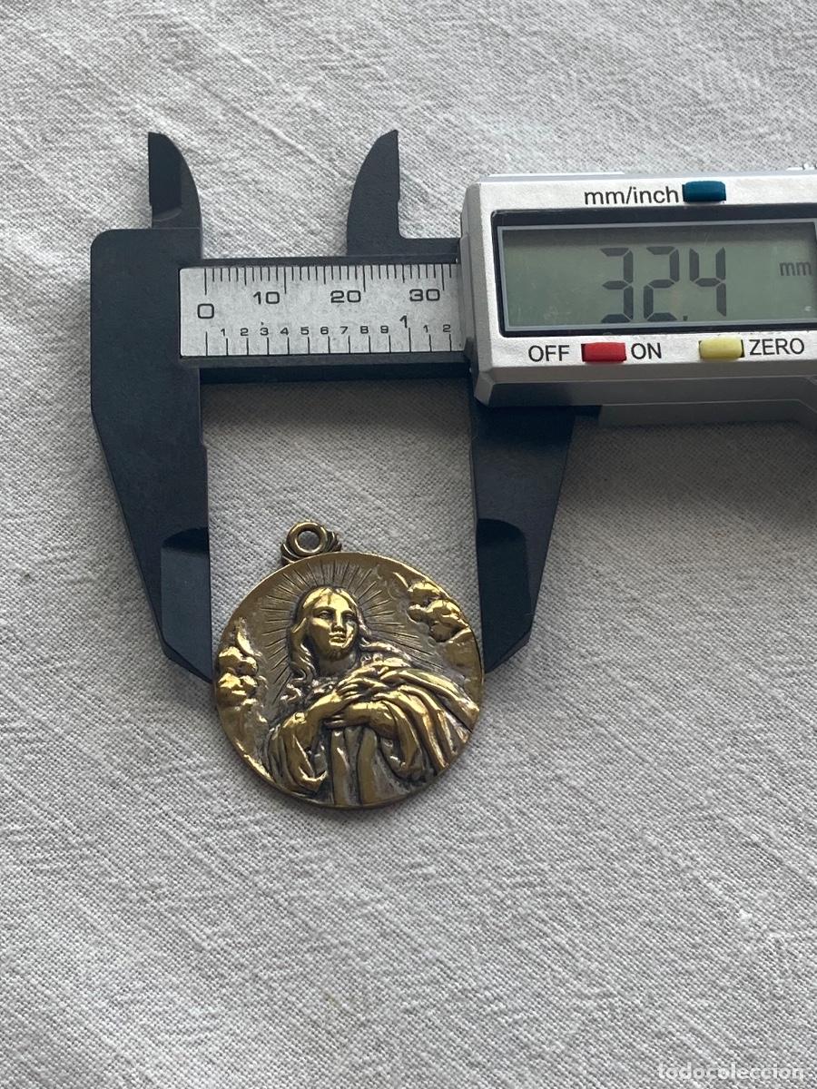Antig&uuml;edades: MEDALLA DE BRONCE CENTENARIO AMOR DE DIOS - Foto 3