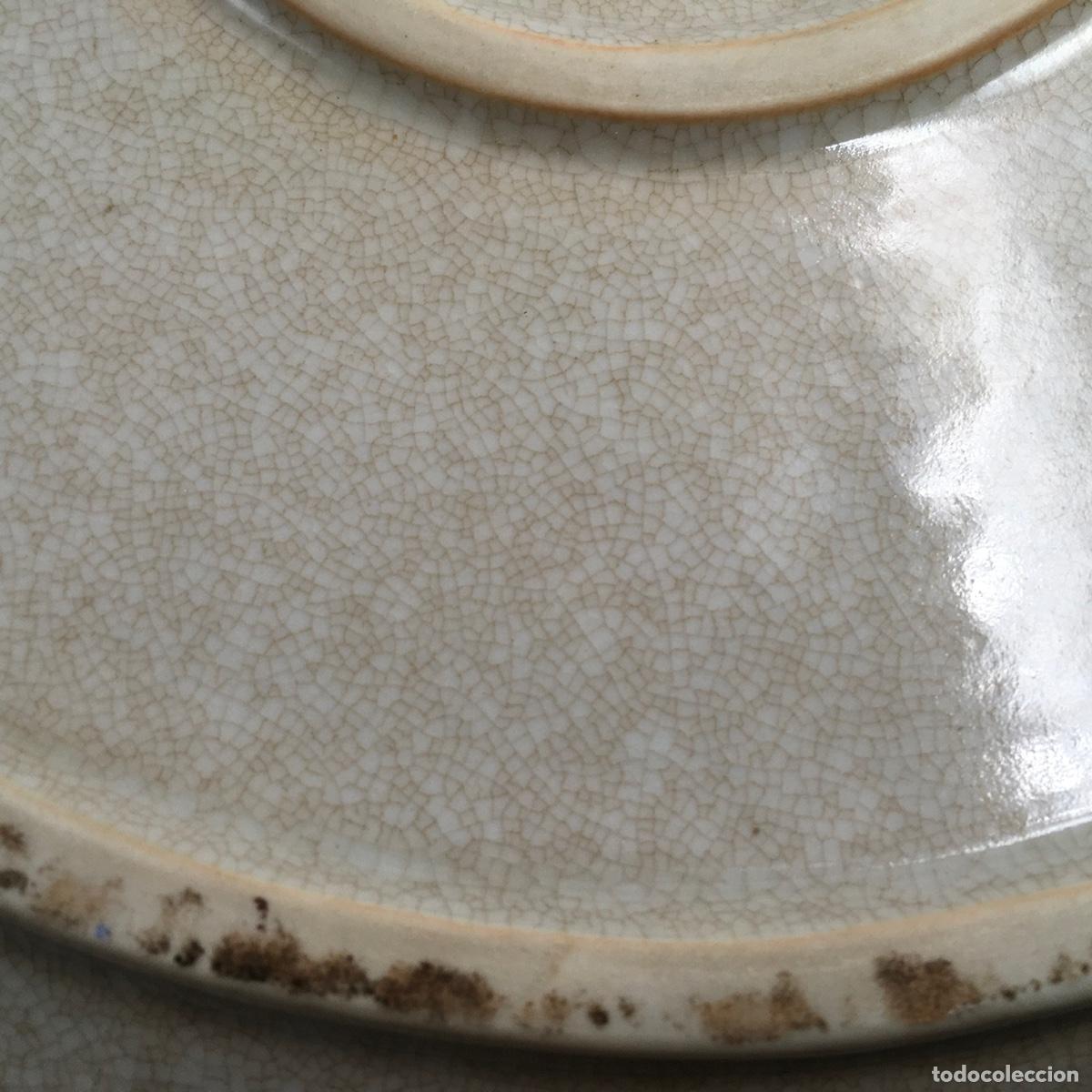 Antig&uuml;edades: Plato ceramica China - Foto 3