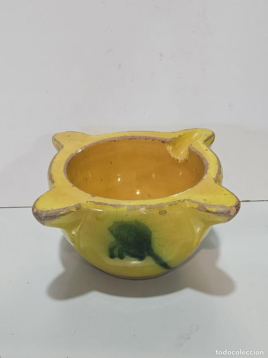 Antig&uuml;edades: moretro antiguo de ceramica - Foto 1