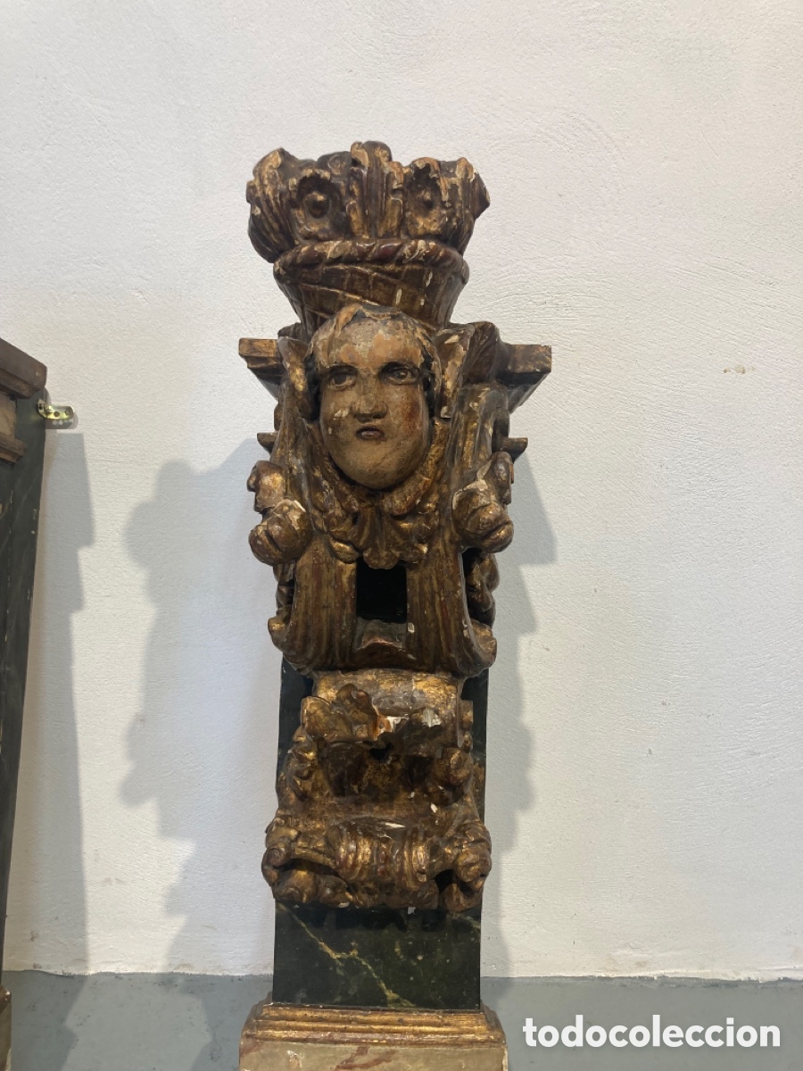 Antig&uuml;edades: Antiguas Mensulas S XVIII - Foto 3
