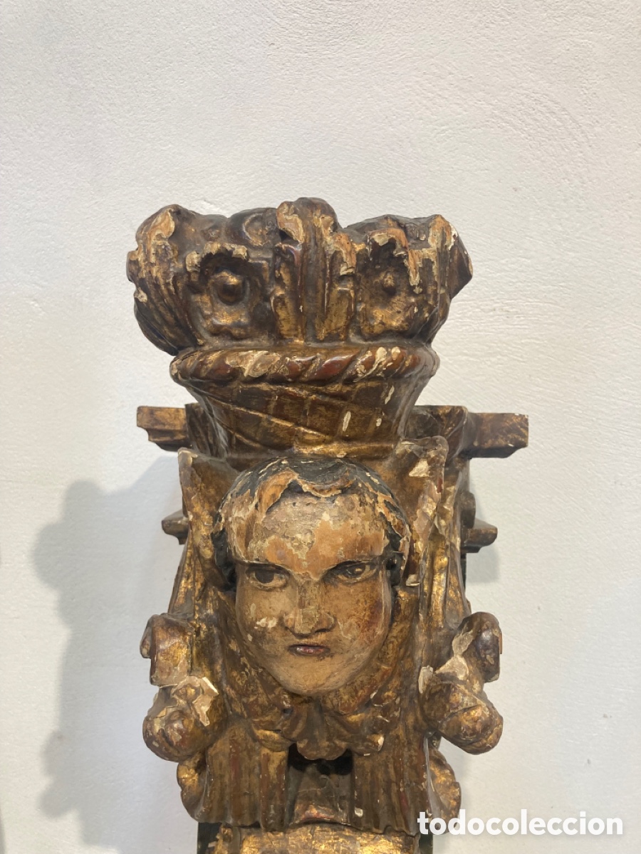 Antig&uuml;edades: Antiguas Mensulas S XVIII - Foto 4