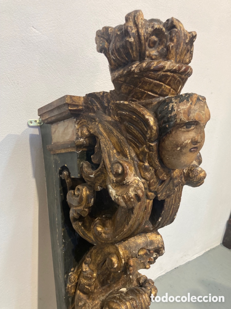 Antig&uuml;edades: Antiguas Mensulas S XVIII - Foto 6