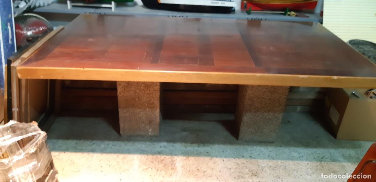 Antig&uuml;edades: Mesa de comedor de caoba - Foto 2