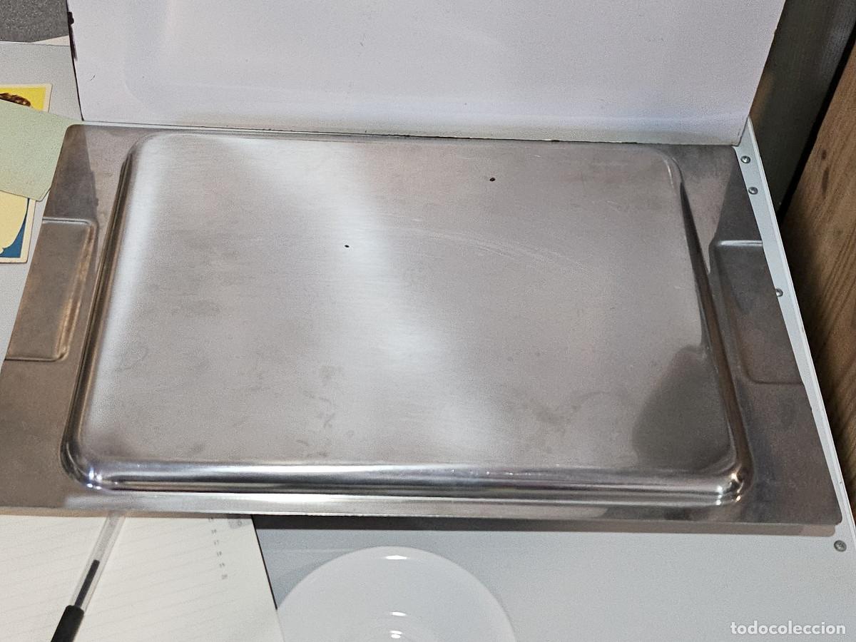Antig&uuml;edades: bandeja de acero inoxidable - Foto 4