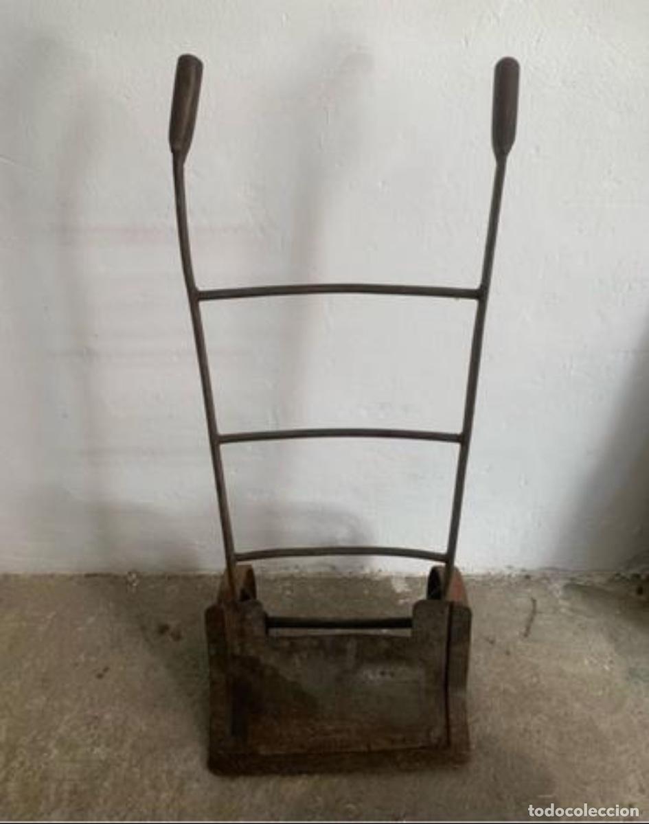Antig&uuml;edades: Carretilla Vintage Hierro - Foto 1