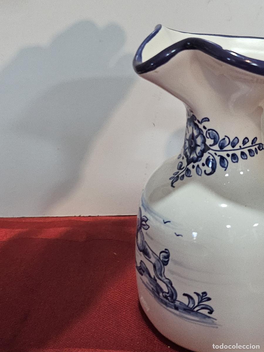 Antig&uuml;edades: jarron de ceramica de talavera - Foto 2