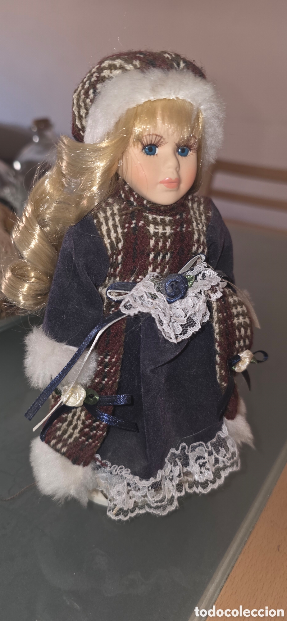 Antig&uuml;edades: Mu&ntilde;eca de porcelana vintage - Foto 1