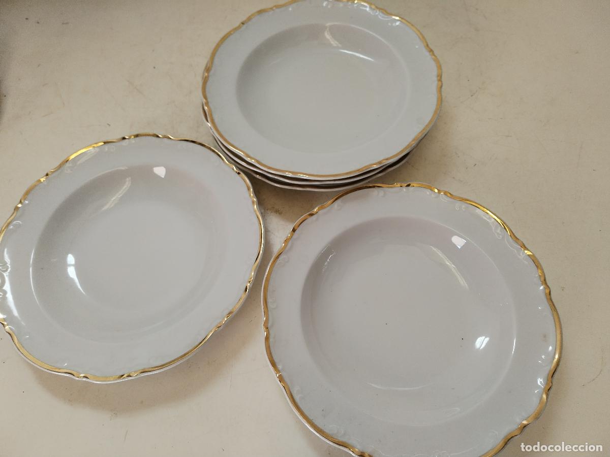 Antig&uuml;edades: 5 platos hondos mitterteich germany babaria - Foto 2