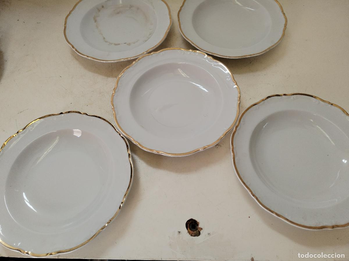 Antig&uuml;edades: 5 platos hondos mitterteich germany babaria - Foto 5