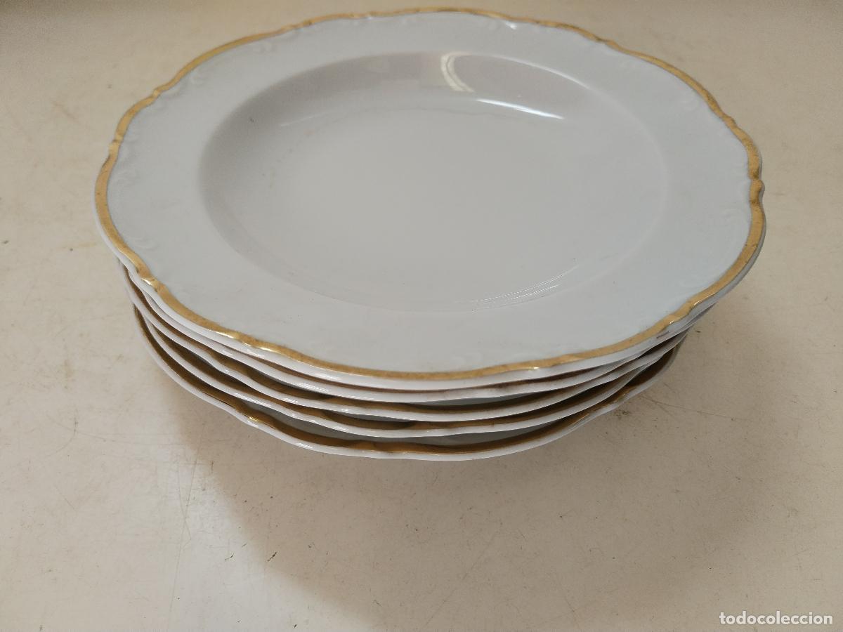 Antig&uuml;edades: 5 platos hondos mitterteich germany babaria - Foto 6