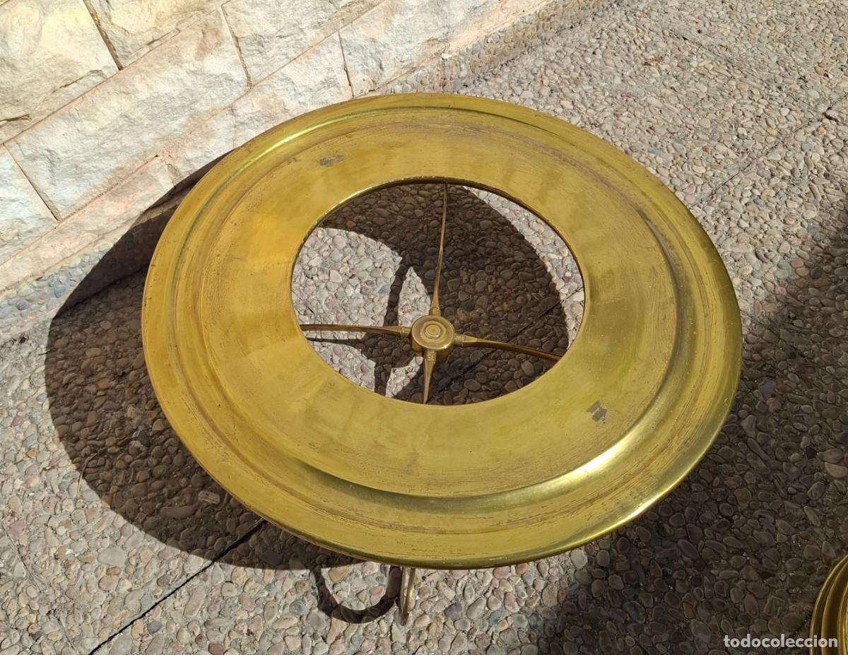 Antig&uuml;edades: brasero modernista bronce y lat&oacute;n - Foto 2