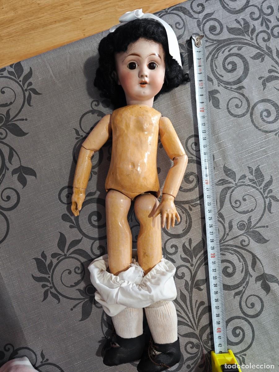 Antig&uuml;edades: Mu&ntilde;eca antigua de porcelana - Foto 4