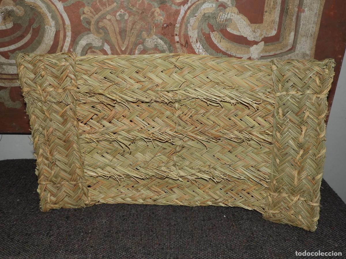 Antig&uuml;edades: Macetero de rafia o esparto horizontal - Foto 3