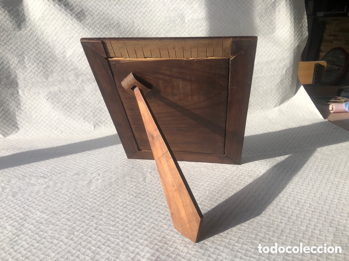 Antig&uuml;edades: Antiguo marco cuadro madera tallada - Foto 4
