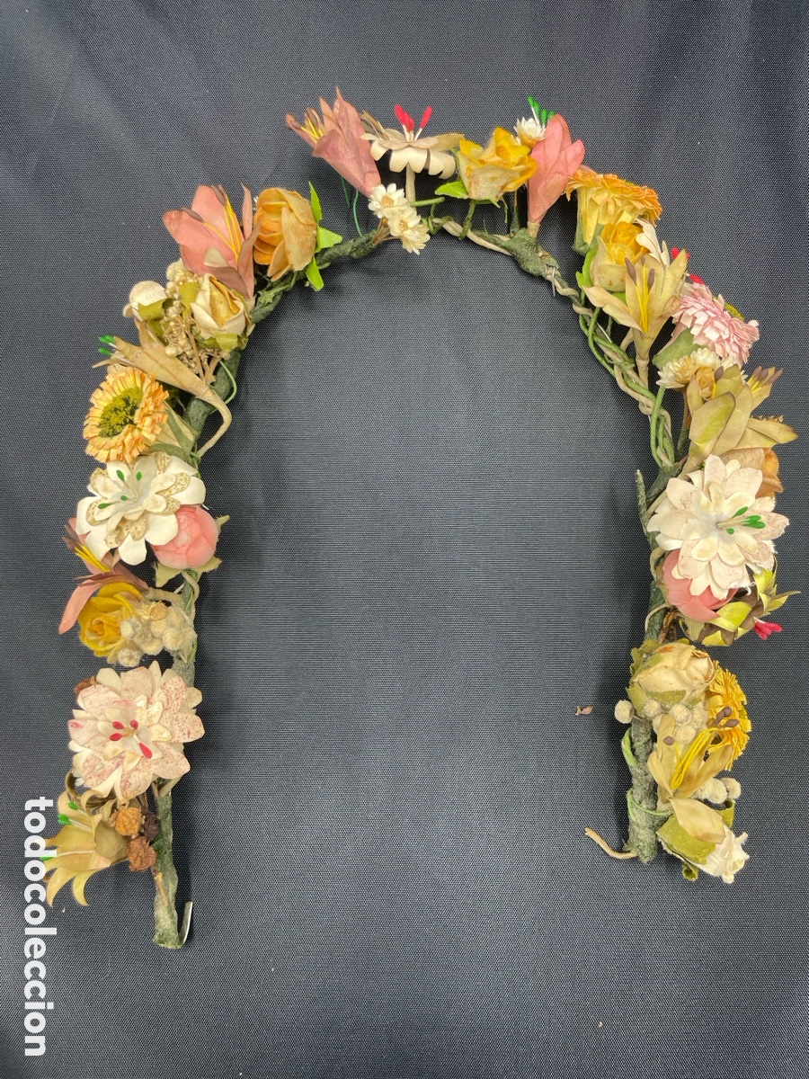 Antig&uuml;edades: Arreglo floral de urna - Foto 3