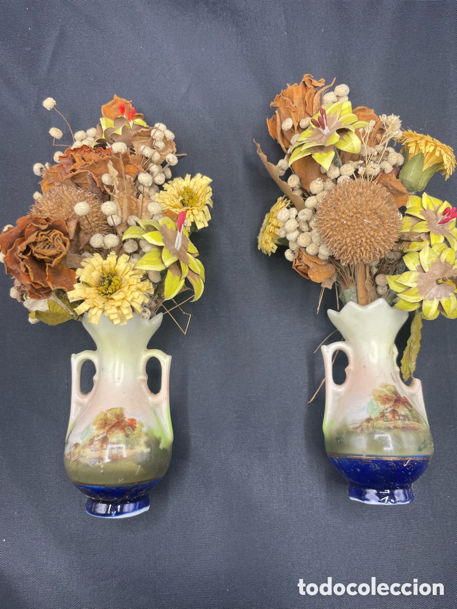 Antig&uuml;edades: Arreglo floral de urna - Foto 5