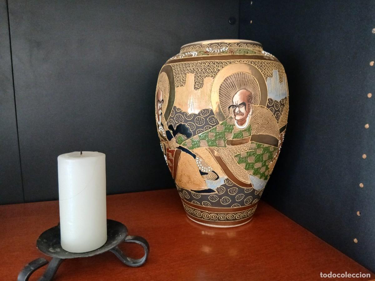 Antig&uuml;edades: Jarr&oacute;n Satsuma original - Foto 1