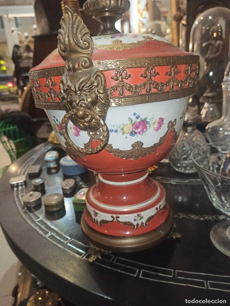 Antig&uuml;edades: COPA DE PORCELANA LIMOGES - Foto 7