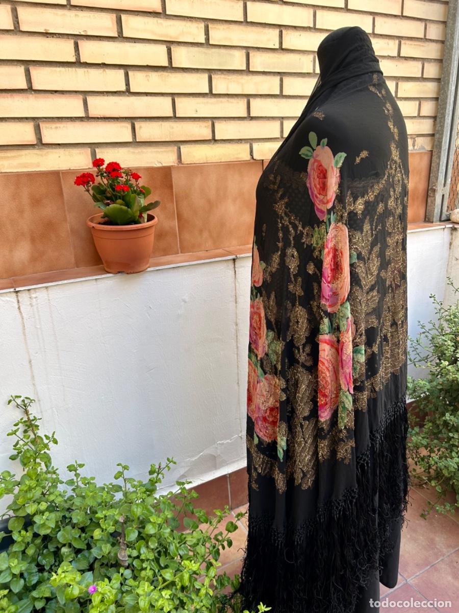 Antig&uuml;edades: Mant&oacute;n -Capelina &eacute;poca ART - DECO - Foto 7